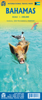 Wegenkaart - landkaart Bahamas | ITMB