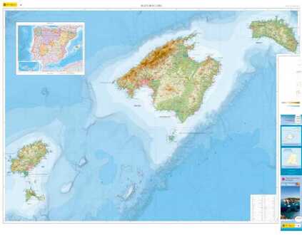 Wegenkaart - landkaart Balearen | CNIG - Instituto Geográfico Nacional