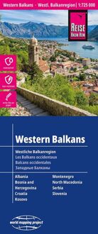 Wegenkaart - landkaart Balkan West | Reise Know How
