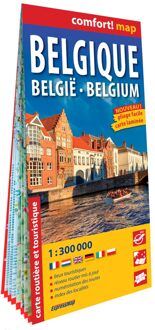 Wegenkaart - landkaart België | ExpressMap