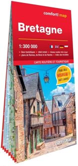 Wegenkaart - landkaart Bretagne | ExpressMap