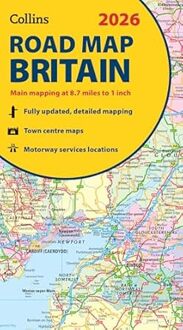 Wegenkaart - landkaart Britain road map 2026 | Collins