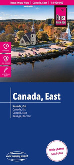 Wegenkaart - landkaart Canada Oost | Reise Know-How Verlag