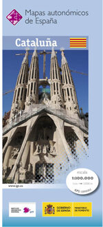 Wegenkaart - landkaart Catalonië | CNIG - Instituto Geográfico Nacional