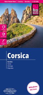 Wegenkaart - landkaart Corsica | Reise Know-How Verlag