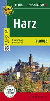 Wegenkaart - landkaart EF0006 Harz | Freytag & Berndt