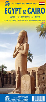 Wegenkaart - landkaart Egypt & Cairo | ITMB
