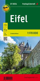 Wegenkaart - landkaart Eifel | Freytag & Berndt