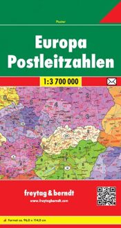 Wegenkaart - landkaart Europa postcode | Freytag & Berndt