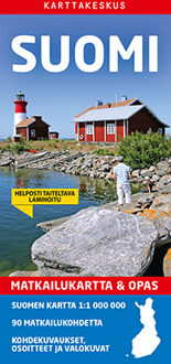 Wegenkaart - landkaart Finland Tourist Map + Guide 1/1M | Karttakeskus