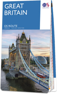 Wegenkaart - landkaart Great Britain OS route | Ordnance Survey