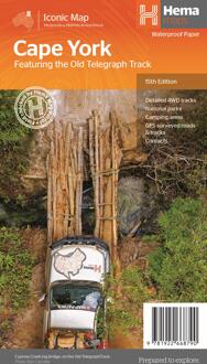 Wegenkaart - landkaart Iconic Map Cape York - Australia | Hema Maps