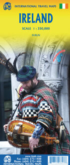 Wegenkaart - landkaart Ierland | ITMB