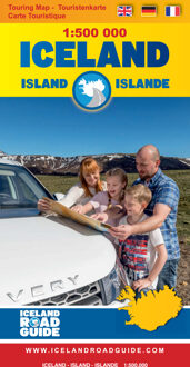 Wegenkaart - landkaart IJsland - Iceland Road Guide | Vegahandbokin