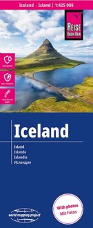 Wegenkaart - landkaart IJsland | Reise Know How