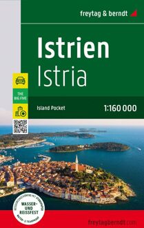 Wegenkaart - landkaart Island Pocket Istrië | Freytag & Berndt