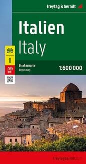 Wegenkaart - landkaart Italië | Freytag & Berndt
