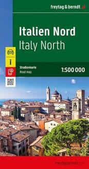 Wegenkaart - landkaart Italië Noord | Freytag & Berndt