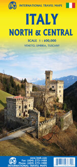 Wegenkaart - landkaart Italy North & Central | ITMB