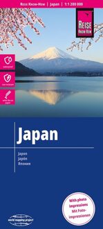 Wegenkaart - landkaart Japan | Reise Know How