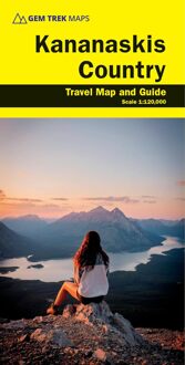 Wegenkaart - landkaart Kananaskis Country | Gem Trek Maps