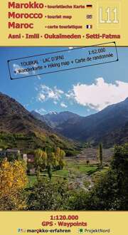 Wegenkaart - landkaart L11 Asni / Imlil / Oukaïmeden / Setti-Fatma | Huber Verlag