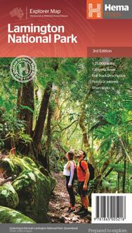 Wegenkaart - landkaart Lamington National Park | Hema Maps