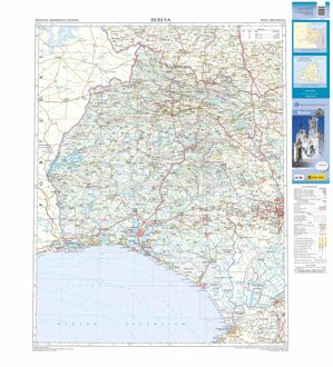 Wegenkaart - landkaart Mapa Provincial Huelva | CNIG - Instituto Geográfico Nacional