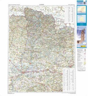 Wegenkaart - landkaart Mapa Provincial Lleida | CNIG - Instituto Geográfico Nacional