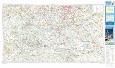 Wegenkaart - landkaart Mapa Provincial Toledo | CNIG - Instituto Geográfico Nacional