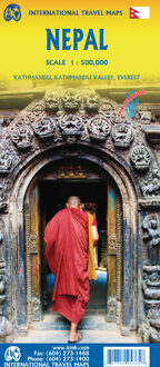 Wegenkaart - landkaart Nepal | ITMB