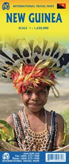 Wegenkaart - landkaart Nieuw-Guinea | ITMB