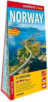 Wegenkaart - landkaart Noorwegen | ExpressMap