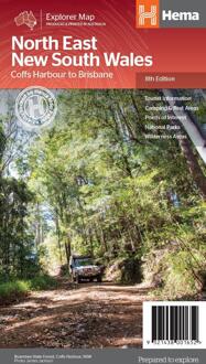 Wegenkaart - landkaart North East New South Wales | Hema Maps