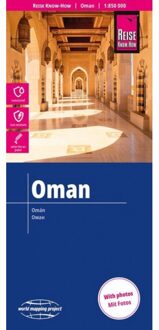 Wegenkaart - landkaart Oman | Reise Know How