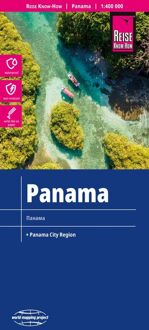 Wegenkaart - landkaart Panama | Reise Know-How Verlag