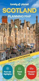 Wegenkaart - landkaart Planning Map Scotland - Schotland | Lonely Planet