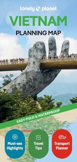 Wegenkaart - landkaart Planning Map Vietnam | Lonely Planet