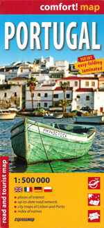 Wegenkaart - landkaart Portugal | ExpressMap