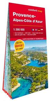 Wegenkaart - landkaart Provence / Alpes / Côte d'Azur | ExpressMap