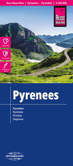 Wegenkaart - landkaart Pyreneeën | Reise Know How