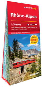 Wegenkaart - landkaart Rhône-Alpes | ExpressMap