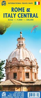 Wegenkaart - landkaart Rome & Italië Centraal | ITMB