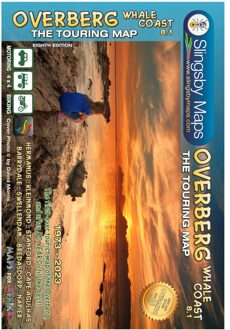 Wegenkaart - landkaart South Africa: Overberg Whale Coast | Slingsby Maps