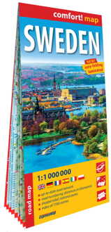 Wegenkaart - landkaart Sweden - Zweden | ExpressMap