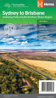 Wegenkaart - landkaart Sydney to Brisbane | Hema Maps