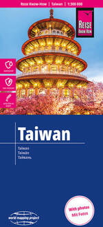 Wegenkaart - landkaart Taiwan | Reise Know How