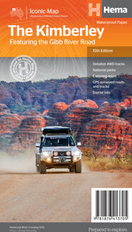 Wegenkaart - landkaart The Kimberley - Gibb River road | Hema Maps