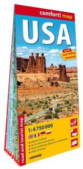 Wegenkaart - landkaart USA | ExpressMap