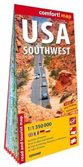 Wegenkaart - landkaart USA SouthWest Zuidwest | ExpressMap